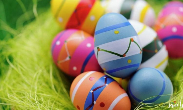 طريقة تلوين بيض شم النسيم  5